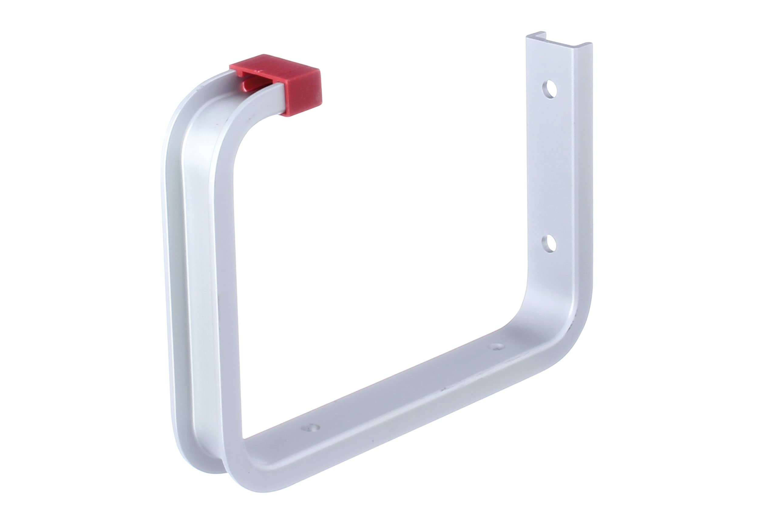 Alberts 805562 Ceiling Hook Angled Aluminium Hook Depth 120 mm Total Height 160 mm