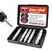 Damaged Screw Extractor Set(5 Pcs), Screw Remove Set, Easily Remove Stripped or Damaged Screws, Easy Out Screw Remover Tool Set, Made from H.S.S. 4341#, The Hardness Is 62-63HRC, Screw Remover Extract