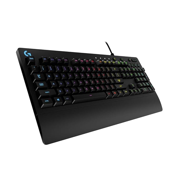 Logitech G213 Gaming-Tastatur Prodigy (mit RGB-Hintergrundbeleuchtung, QWERTY UK Tastaturlayout)