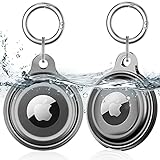 [2 Pack] Airtag Keychain for Apple Air Tag Holder