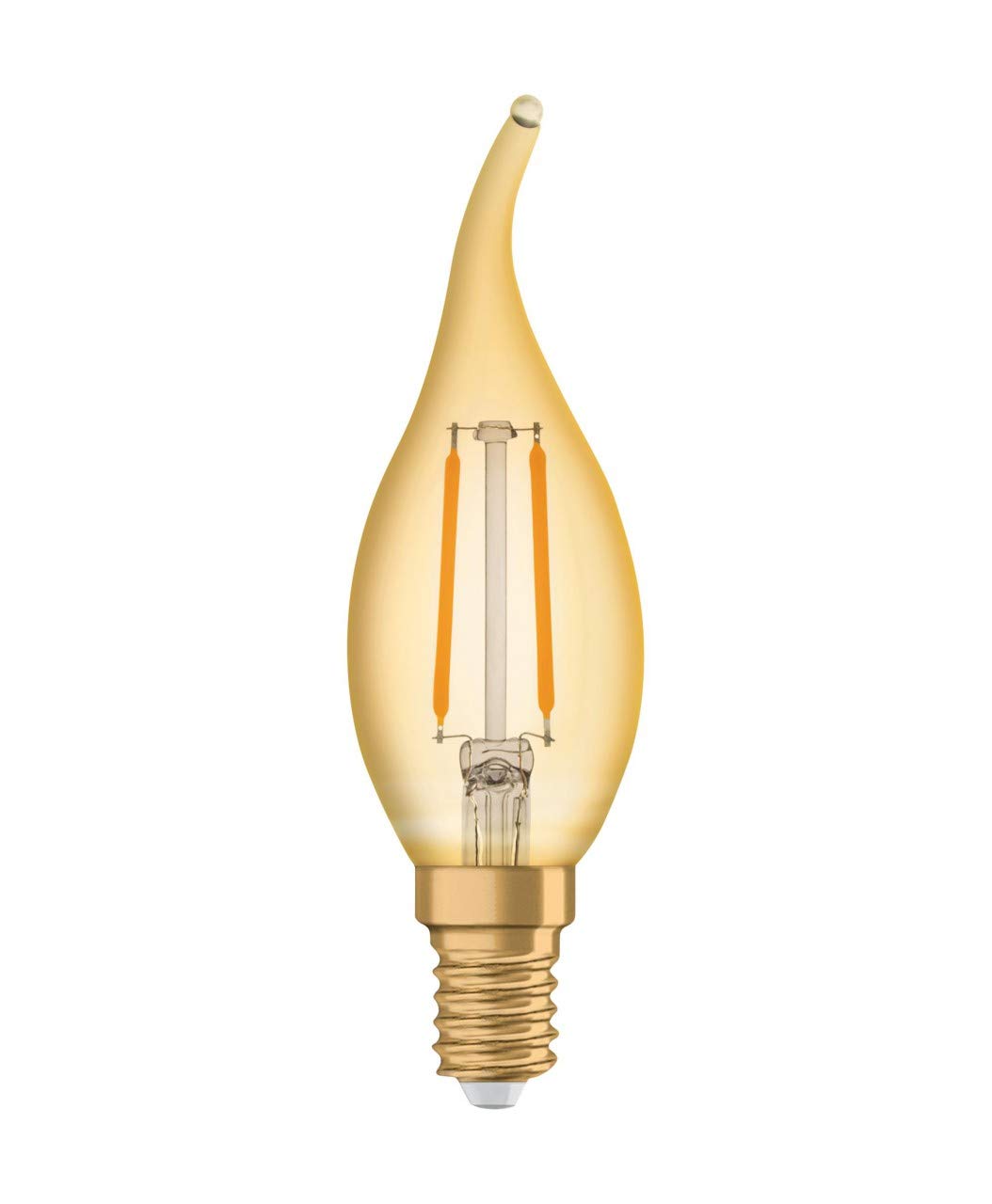 OSRAM LED lamp, Base: E14, Warm White, 2400 K, 2.50 W, Replacement for 22 W Incandescent Bulb, Vintage 1906© LED [Energy Efficiency Class A++]