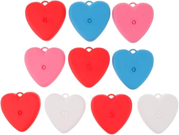 Amazon Co Jp 10個 バルーンウェイト 風船 ハート ブロック パーティー 結婚式 誕生日 インテリア おもちゃ