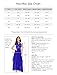 Noctflos Chiffon Elegant Maxi Cocktail Evening Dress For Women Party Wedding Royal Blue Small