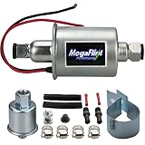 Universal Electric Fuel Pump 12V Low Pressure Inline Fuel Pump E8012S 5-9 PSI For Gas Diesel HEP-02A