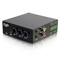 C2G Legrand Audio Amplifier, Black Audio Component