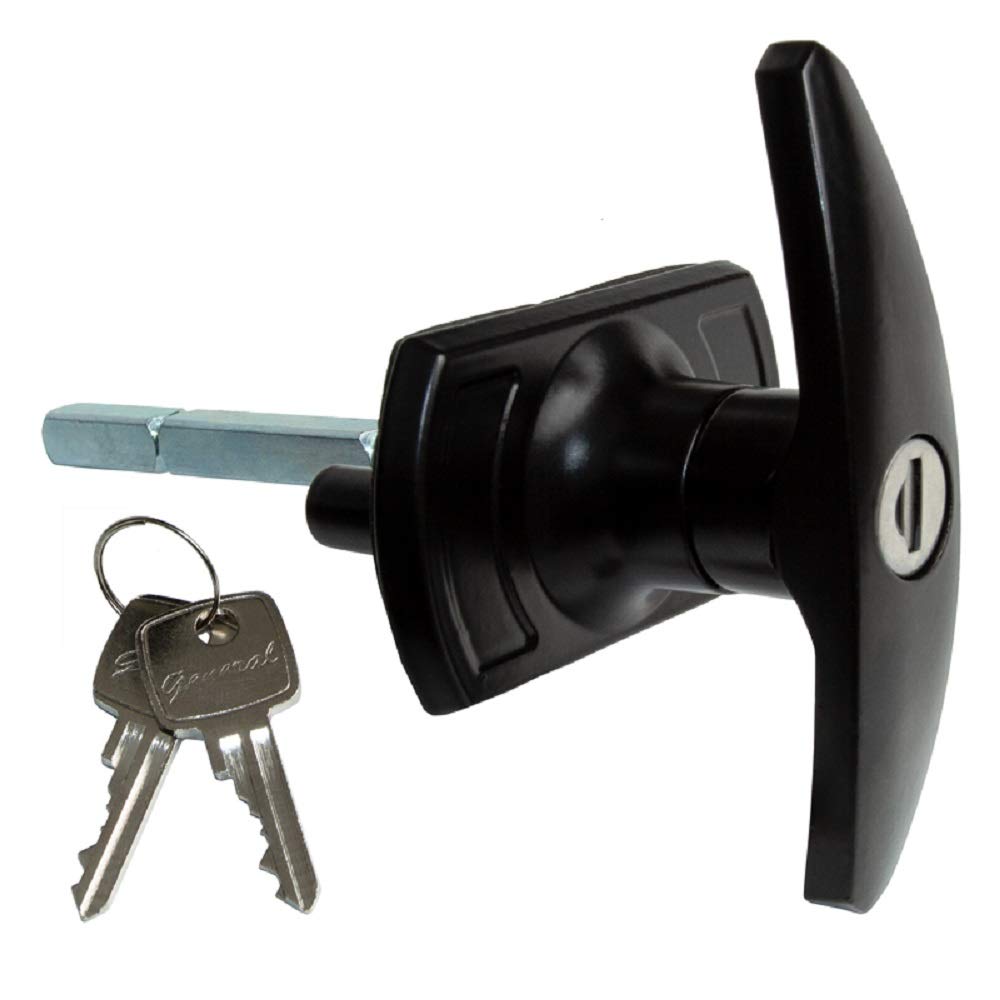 Cardale Garage Door Handles & Locks (Universal T Handle)