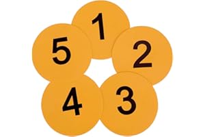 Eco Walker 8inch Numbered Floor Spot Markers