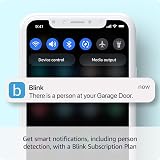 Blink Mini 2 Smart Security Camera, HD Night View, Two-Way Audio, Black view 4