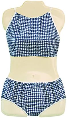 Dipsters Disposable Patientwear / Swimwear, Girls' Bib Top and Bikini, Small (12 Pack)
