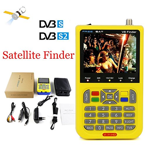 Genuine-Digital-Free-Sat-Finder-1080P-Full-HD-MPEG-4-DVB-S2-Satellite-Signal-Meter-with-35-Inch-LCD-Display-FTA-LNB-Signal-Pointer-Satellite-TV-Receiver-Tool-for-Dish