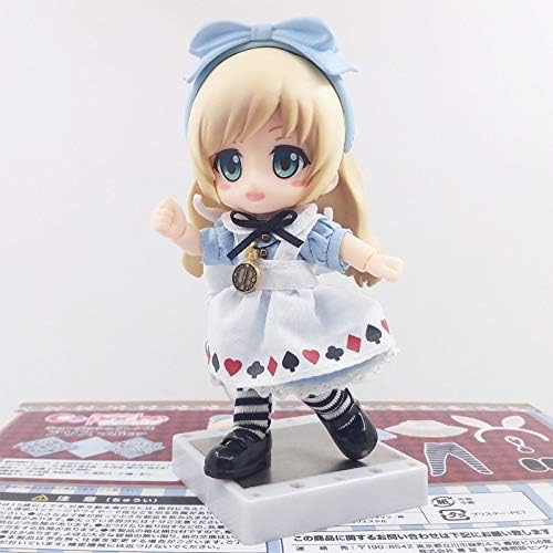 LANKANA Other Western Figures - Alice in Wonderland Figure Alice Action Figure Nendoroid Doll with Real Clothes Cu-poche Friends Toy 10cm 1 PCs