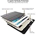 iPad Case, Jollyfit Travel iPad 2 3 4 Heavy Duty Full Body 3-Layer Rugged Hybrid Folio Stand Case with Magnetic Smart Auto Wake/Sleep PU Leather Protective Cover for Apple iPad 2/3/4 (Black/Ivory)