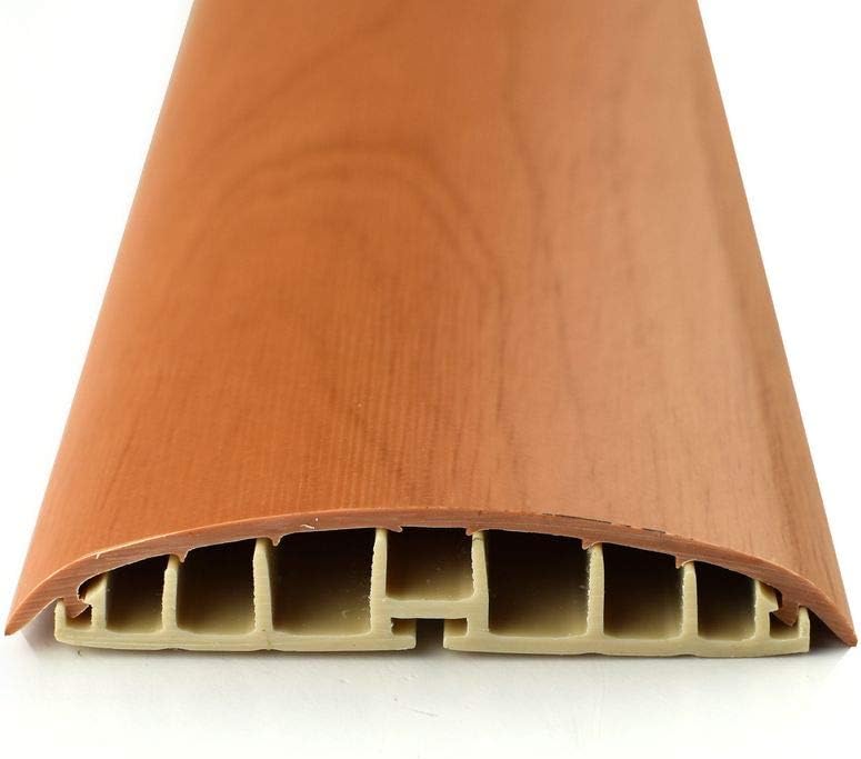 TV Self-Adhesive Cable Cover Volta - Wire Tidy Protector Hide Trunking | Alder F4 74mm 2m