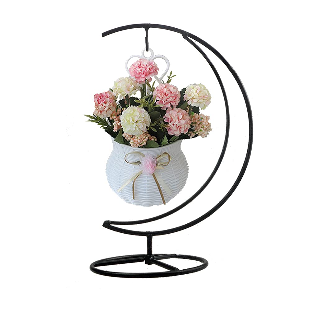 Photo 1 of YY YEARCHY Ornament Display Stand Metal Stand Terrarium Air Plant Stand Flower Pot Holder Iron Pothook Stand for Hanging Glass Globe Ball