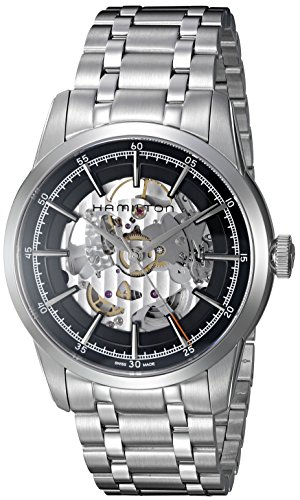 Hamilton Men's 'Timeless Classic' Swiss Automatic Stainless Steel Casual Watch, Color:Silver-Toned (Model: H40655131)