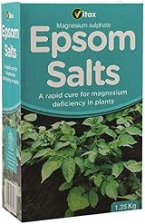 3 x Vitax 1.25Kg Epsom Salts Fertiliser for Magnesium Deficiency Tomatoes view 1