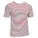 Epic Militaria Genuine Russian Special Forces OMAN TELNYASHKA T-Shirt - Red Striped MVD Short Sleeved Top (40" Chest (Medium))