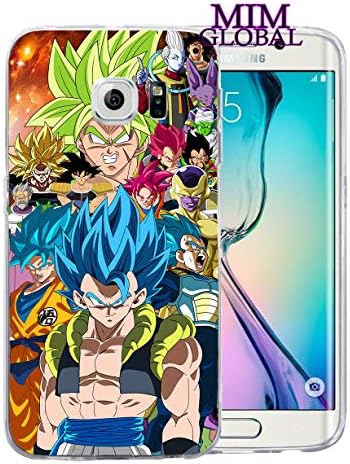 MIM Global Dragon Ball Z Super GT Case Cover Compatible For Samsung S Series (Samsung S8 Plus, Broly Arc)