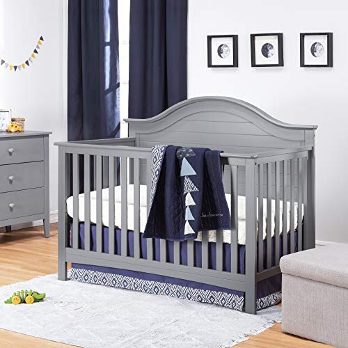 Carter's by DaVinci Nolan 4in1 Convertible Crib in Grey, Greenguard