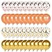 ToyerBee Rose Gold Balloons&Confetti Balloons 50pcs s Latex Party Gold& Real Rosegold Balloon Set for Baby Shower Bridal Shower Birthday Decorations Wedding As Party Supplies12 Inch
