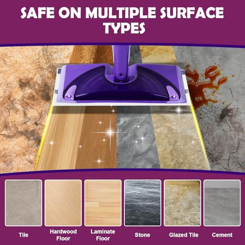 Mopping Pad Refill Compatible with Wet Jet Mop, Disposable Multi Surface Wetjet photo 10