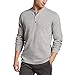 Eddie Bauer Men's Eddie's Favorite Thermal Henley Shirt, Lt HTR Gray Regular L