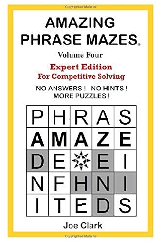 Buy Amazing Phrase Mazes Volume 4 Expert Edition For - 