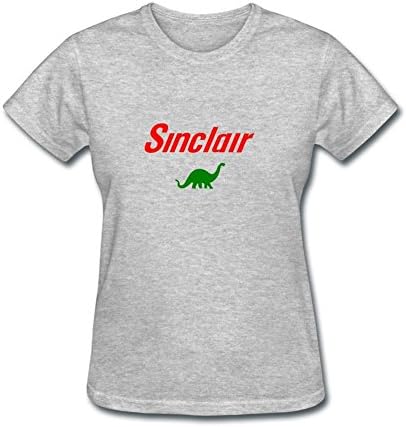 JUXING Womens Sinclair Oil Logo T-shirt Size S ColorName