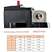 K KUMEED 80A 100A 150A Circuit Breaker Trolling Motor Auto Car Marine Boat Bike Stereo Audio Inline Fuse Holders Inverter