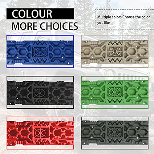 OPENROAD OffRoad Traction Boards with Jack Lift Base, 2 Pcs Recovery