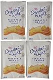 Crystal Light (Makes 2-Gallon) Sugar-Free Citrus Pineapple Orange Drink Mix, 1.7 oz. (Pack of 4)