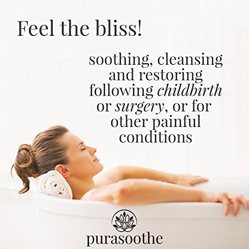 Sitz Bath Salt USA Produced Natural Hemorrhoid and Postpartum Care