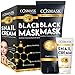 Blackhead Remover Mask,Bamboo Charcoal Peel Off Black Mask,Purifying and Deep Cleansing for All Skin Types with Snail Cream (2.5 fl.oz/ 75ml)