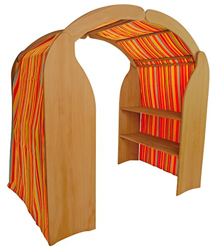 Holzspielzeug Peitz Kinder-Spielständer 1010G - Massiv-Erlen-Holz - Spielküche - Kaufmannsladen – Bild 3