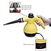 Comforday Multi-Purpose Steam Cleaner, High Pressure Chemical Free Steamer with 9-Piece Accessories, Perfect for Stain Removal, Carpet, Curtains, Car Seats,Floor,Window Cleaning(Upgrade), Yellow