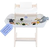 CATCHY - Food Catcher - Compatible with Stokke Tripp Trapp High Chair + 11 Other High Chairs - Highchair Sold Separately - Ba
