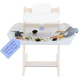 CATCHY - Food Catcher - Compatible with Stokke Tripp Trapp High Chair + 12 Other High Chairs - Highchair Sold Separately - Baby & Toddler Food & Mess Catcher - Under High Chair Accessory