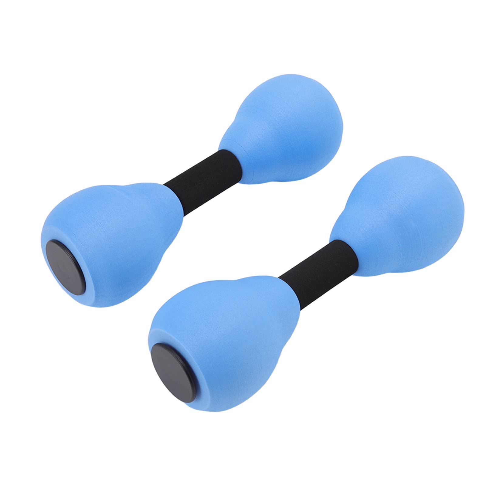 Jeanoko 2pcs Water Floating Small Dumbbells, EVA Foam Water Aerobic Exercise Foam Dumbbells Beginners Fitness Exercises Equipment for Adults Kids Men Women Weight Loss