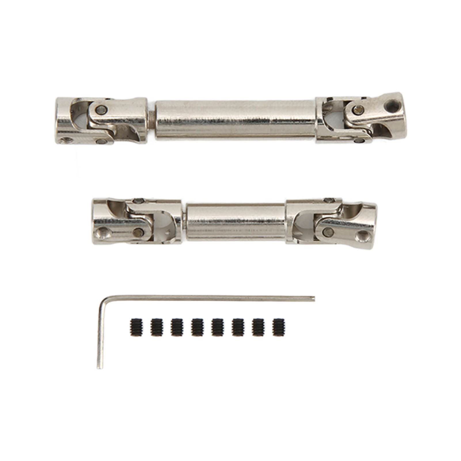 SUNGOOYUE 50-70mm RC Center Drive Shaft, 1/24 RC Car Upgrade Part for SCX24 AXI00001 AXI00002 RC Car