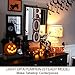 HOME MOST 2-Pack Halloween Pumpkin Lights with Remote/Timer - Orange Pumpkin Lights LED Battery Operated Halloween Decor - Jack-O-Lantern Outdoor Decorations