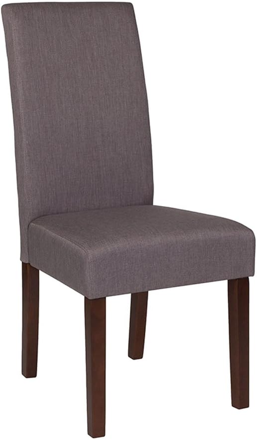 Amazon Com Offex Ofx 465940 Ff Fabric Chair With Mahogany Wood