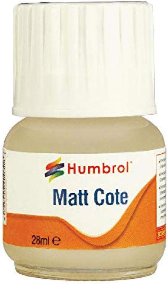 Humbrol AC5601 Modelcote Mattcote Varnish 28ml Solvent Based Matt Finish