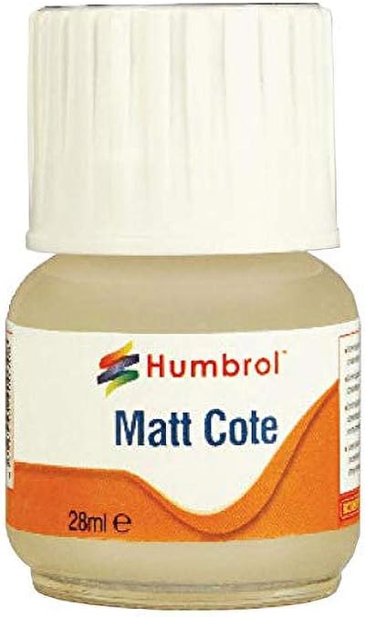 Humbrol AC5601 Modelcote Mattcote Varnish 28ml Solvent Based Matt Finish