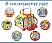 ToyThrill 15 Game Baby Activity Cube Play Center – Happy Small World Fun Child Development Toy with Sounds, Lights, Music and More
