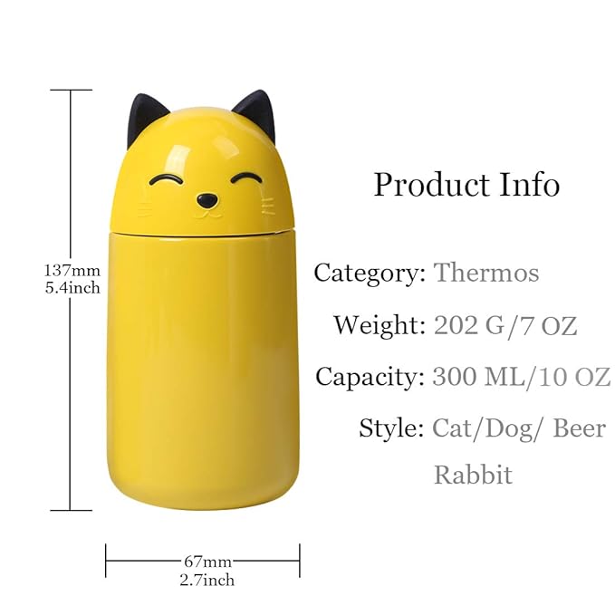 Amazon.com: Botella de agua al vacío para niños de Face ...