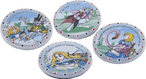 Cardew Design Coaster (Set of 4), 4", Multicolor