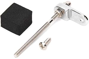 Pickguard Bracket Alloy Silver Screw Scratch Plate Holder Stand Sponge Mount for Mandolin Bass Guitar Playing Accessories Es-