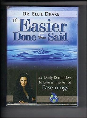 Its Easier Done Than Said 52 Daily Reminder Cards Dr - 