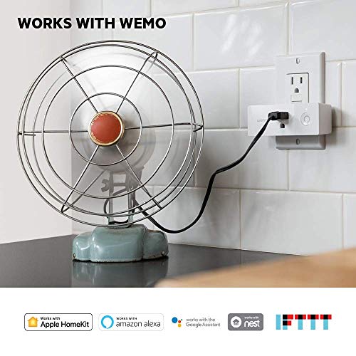 Wemo Mini Smart Plug, Wi-Fi Enabled, Compatible with Alexa (F7C063-RM2) (6 pack)(Certified Refurbished) - Thumbnail 2