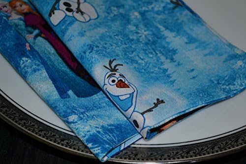 Olaf and Frozen Friends Reversible Cloth Napkins/Set of 4